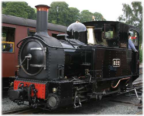 Welshpool & Llanfair 0-6-0 Loco, No 822, The Earl