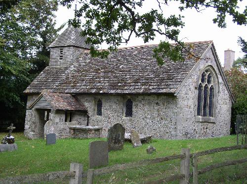 The parish church at Wiggonholt